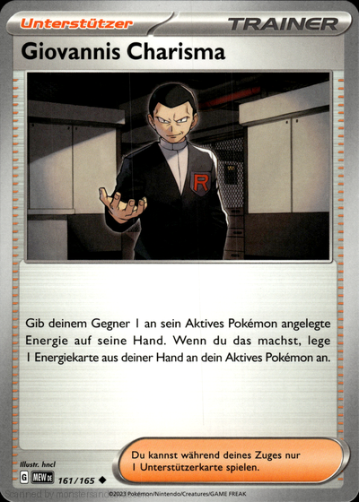 Giovannis Charisma